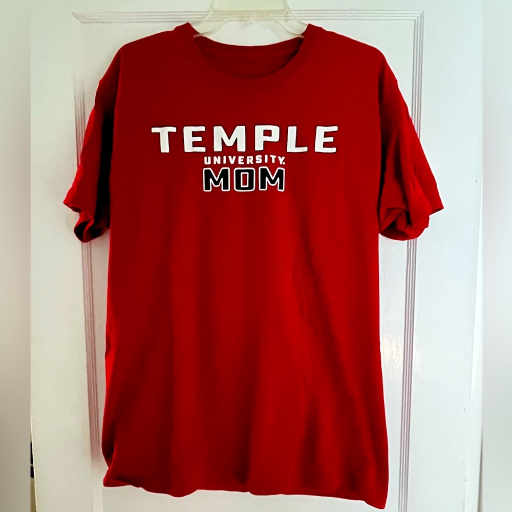 Temple University Mom T shirt L